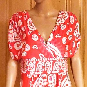 Muse Red Coral Dress